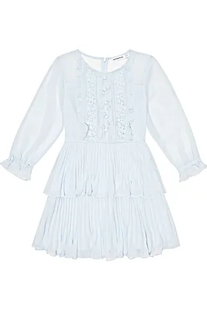 Self-Portrait Ruffled chiffon dress