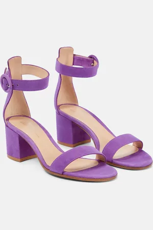 Gianvito Rossi Versilia 60 suede sandals