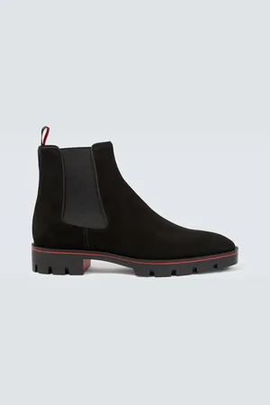 Christian Louboutin Alpinosol suede Chelsea boots
