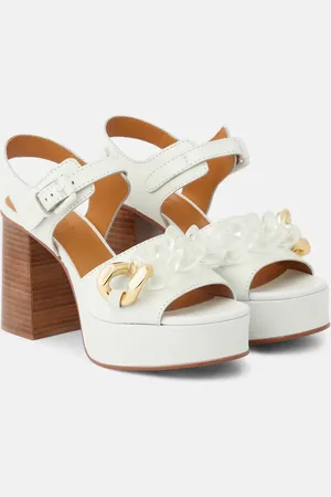 See by Chloé See By ChloÃ© Monyca leather platform sandals