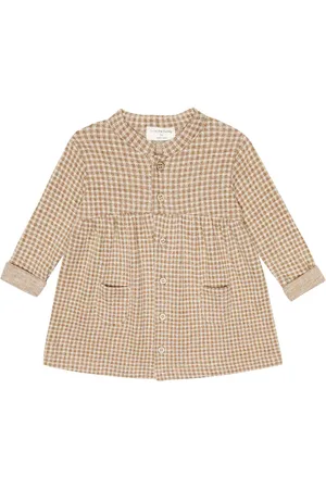 1+ IN THE FAMILY Baby Mariona cotton-blend dress