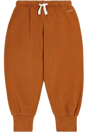 Tiny Cottons Logo cotton jersey sweatpants