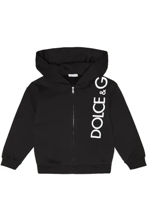 Dolce & Gabbana Logo cotton zip-up hoodie