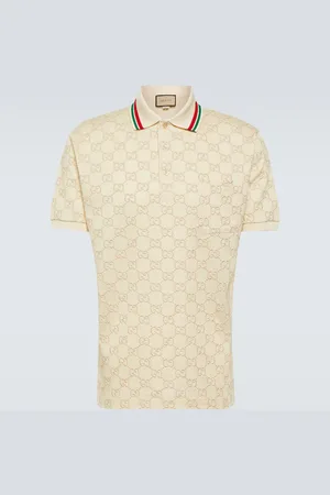 Gucci GG embroidered polo top