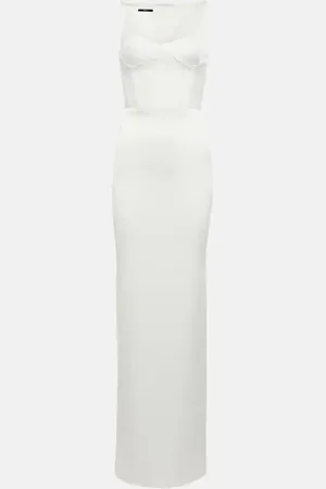 ALEX PERRY Clove bustier gown