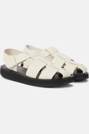 The Row Fisherman leather sandals