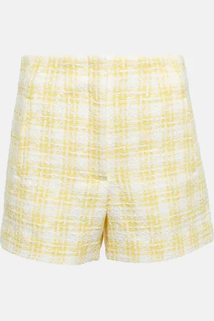 VERONICA BEARD Jazmin gingham tweed shorts
