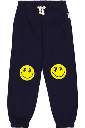 Palm Angels Logo cotton jersey sweatpants