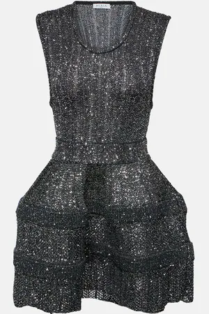 Alaïa AlaÃ¯a Sequined minidress