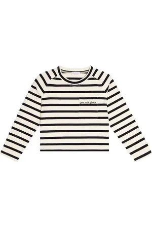Brunello Cucinelli Striped cotton-blend top