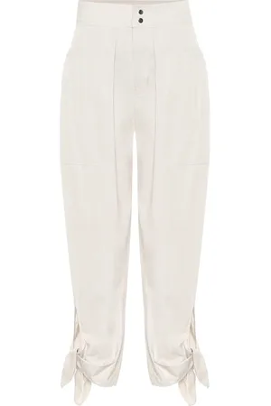 Isabel Marant Gaviao high-rise cotton pants