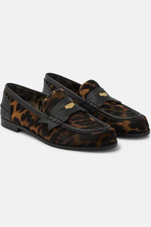 Christian Louboutin Penny Donna leopard-print loafers