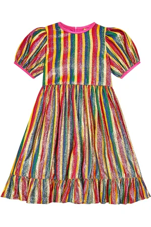 Stella McCartney Metallic striped dress