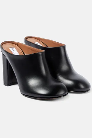 Alaïa AlaÃ¯a Babylone leather mules
