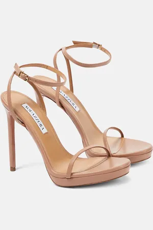 Aquazzura Olie 115 leather platform sandals