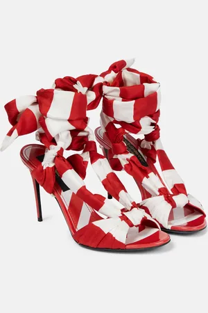Dolce & Gabbana Portofino 105 striped sandals