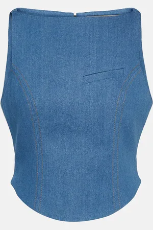 AYA MUSE Colia denim top