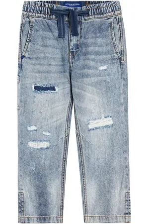 Scotch&Soda Distressed straight jeans