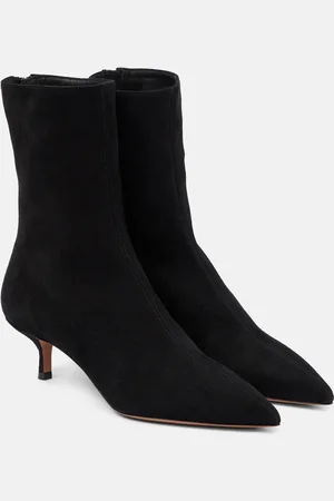 Aquazzura Montmartre 50 suede ankle boots
