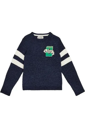 Scotch&Soda AppliquÃ© chenille sweater
