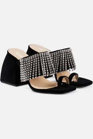 NODALETO Bulla Preston velvet high sandals
