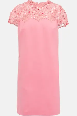Oscar de la Renta Lace-trimmed minidress