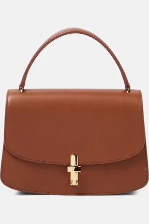 The Row Sofia leather shoulder bag