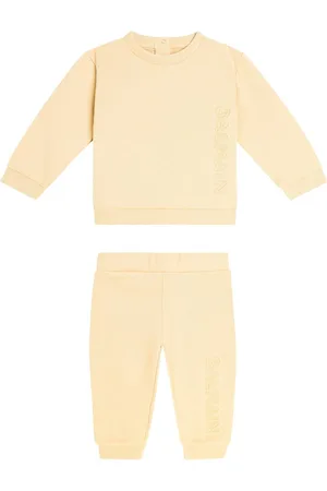 Balmain Baby cotton sweatshirt and sweatpants set