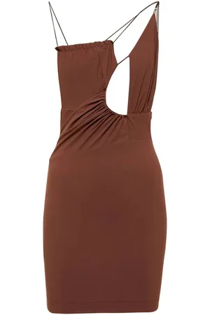 Nensi Dojaka Cutout ruched minidress