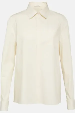 The Row Lunar cotton shirt