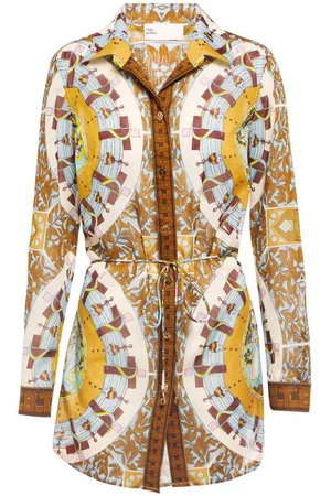 Tory Burch Belted cotton top