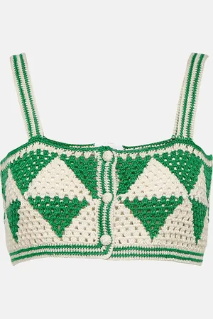 ANNA KOSTUROVA Maija crochet crop top