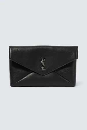 Saint Laurent Cassandre Large Envelope leather pouch