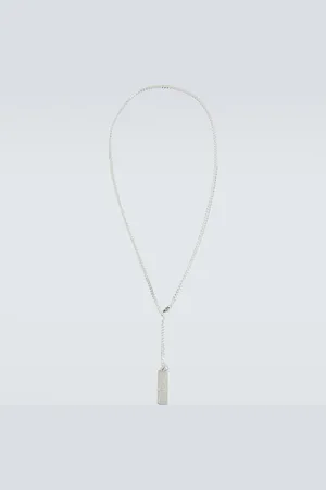 Gucci Interlocking G sterling necklace