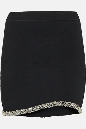 Simkhai Cary crystal-embellished miniskirt
