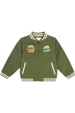 Stella McCartney Embroidered cotton blend jacket