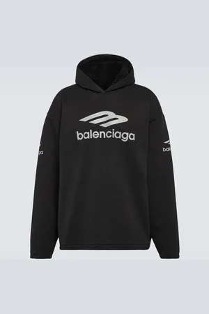 Balenciaga 3B Sports Icon cotton fleece hoodie