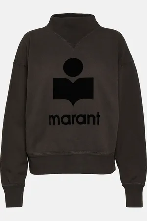 Marant Etoile Moby logo cotton-blend sweatshirt