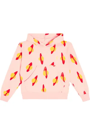 The Animals Observatory Beaver printed cotton hoodie