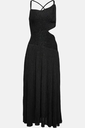 ZIMMERMANN One-shoulder knit midi dress