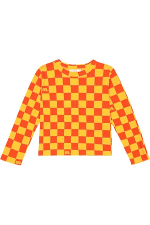 ERL Checked cotton T-shirt