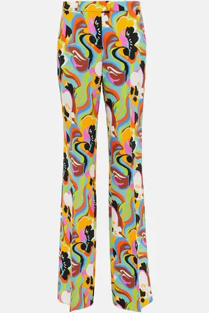 Etro Printed straight pants
