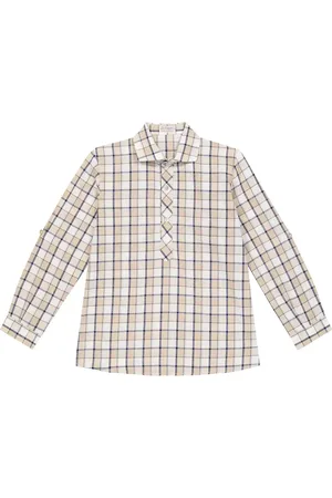 La Coqueta Miguel checked cotton shirt