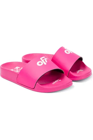 OFF-WHITE Logo rubber slides