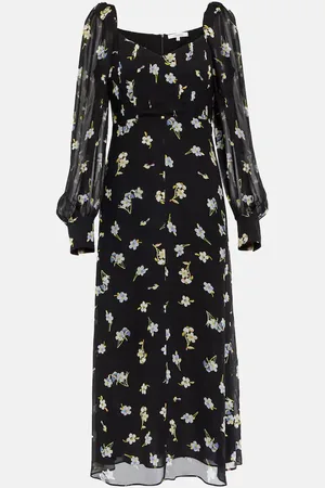 Dorothee Schumacher Midnight Blossom midi dress