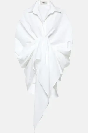 COPERNI Wrap cotton shirt