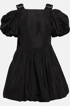 Simone Rocha Puff-sleeve taffeta minidress