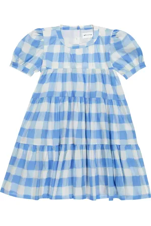 MORLEY Peggy checked cotton dress