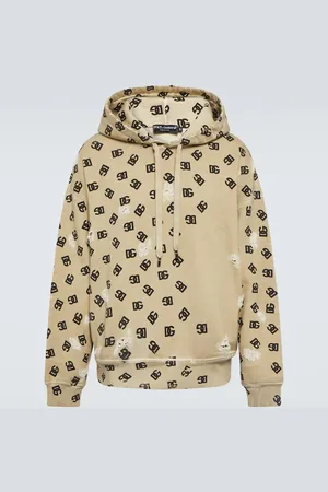 Dolce & Gabbana DG printed cotton hoodie