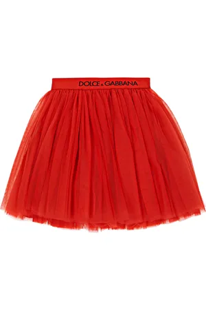 Dolce & Gabbana Logo tulle skirt